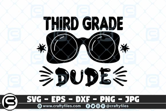 Back to School 3rd Grade Sunglasses Dude