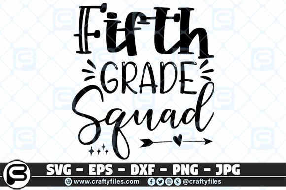 Back to School 5th Grade Squad