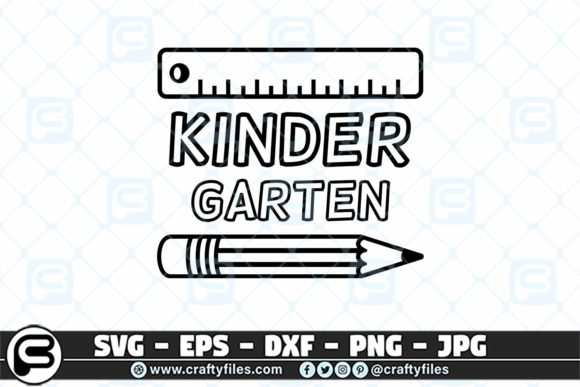 Back to School Kinder Garten Grade Pen: Graphics & Crafts
