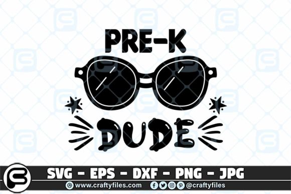 Back to School Pre-k Sunglasses DuDe