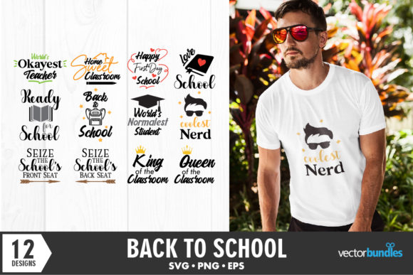 Back to School Quotes Bundle: Graphics and Crafts for Creative Projects