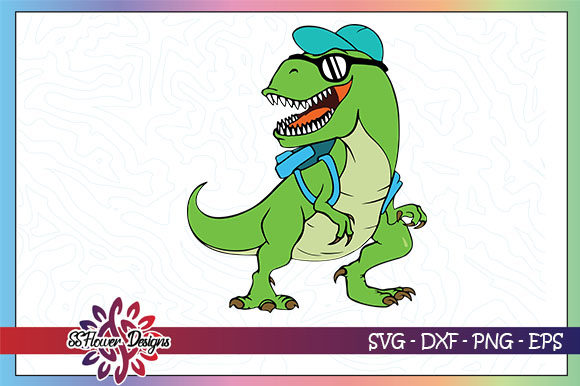 Back to School T-rex