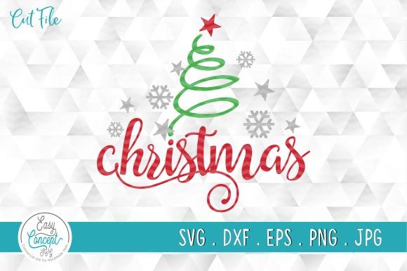 Christmas Tree Svg Graphics and Crafts