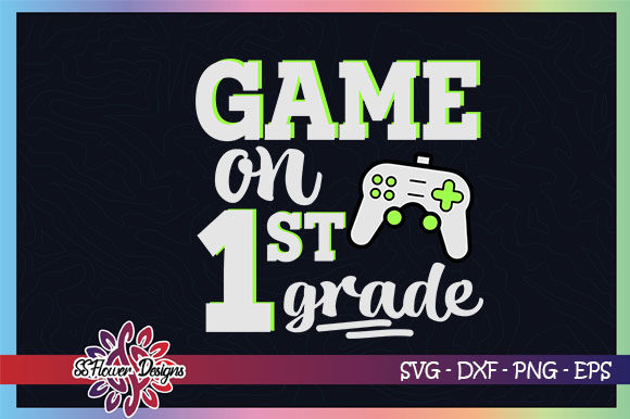 Game on, Back to School 1st Grade Graphics