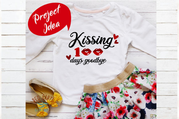 Kissing 100 Days of School Goodbye